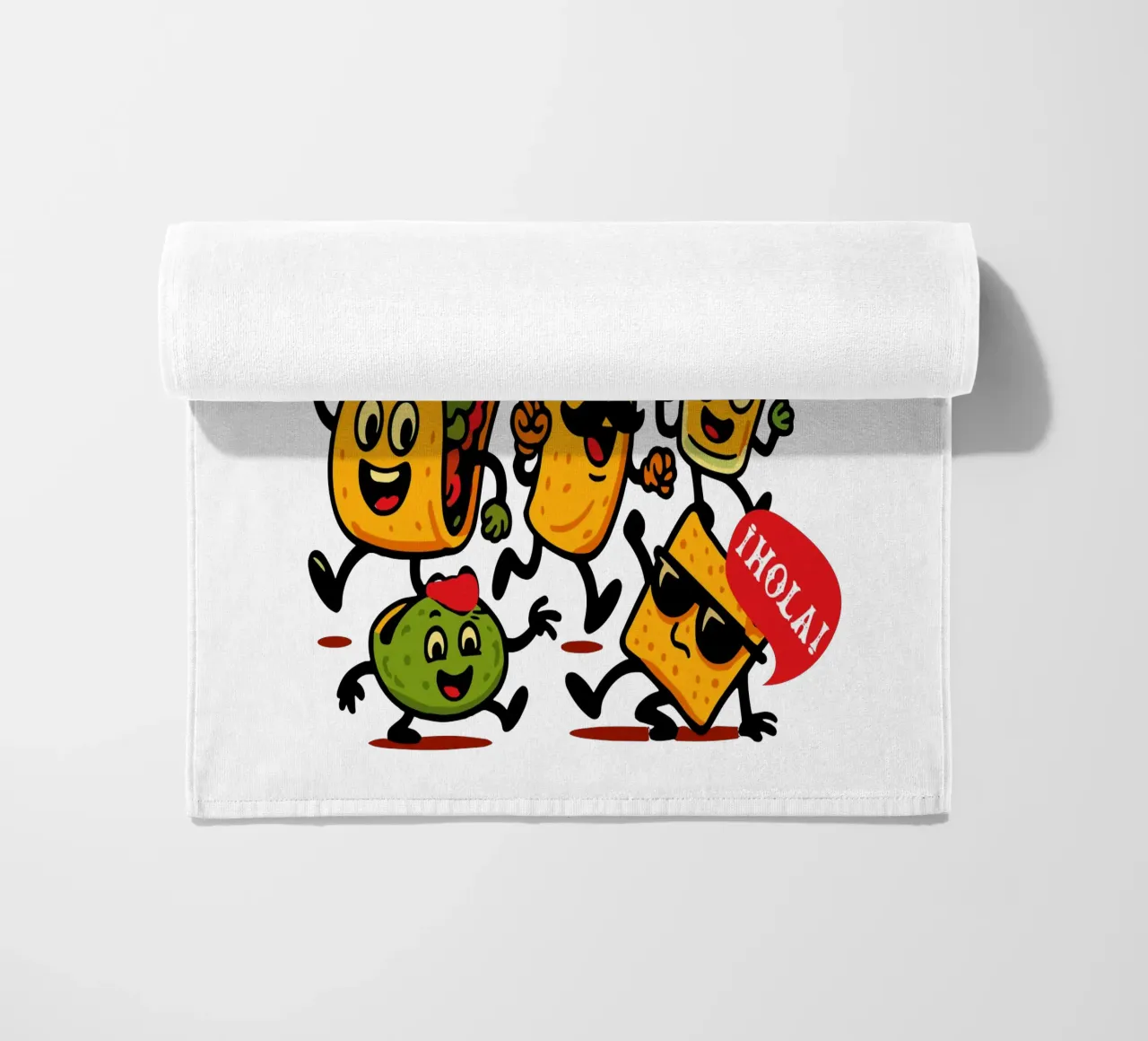 Fiesta beach towel by edsonramosart