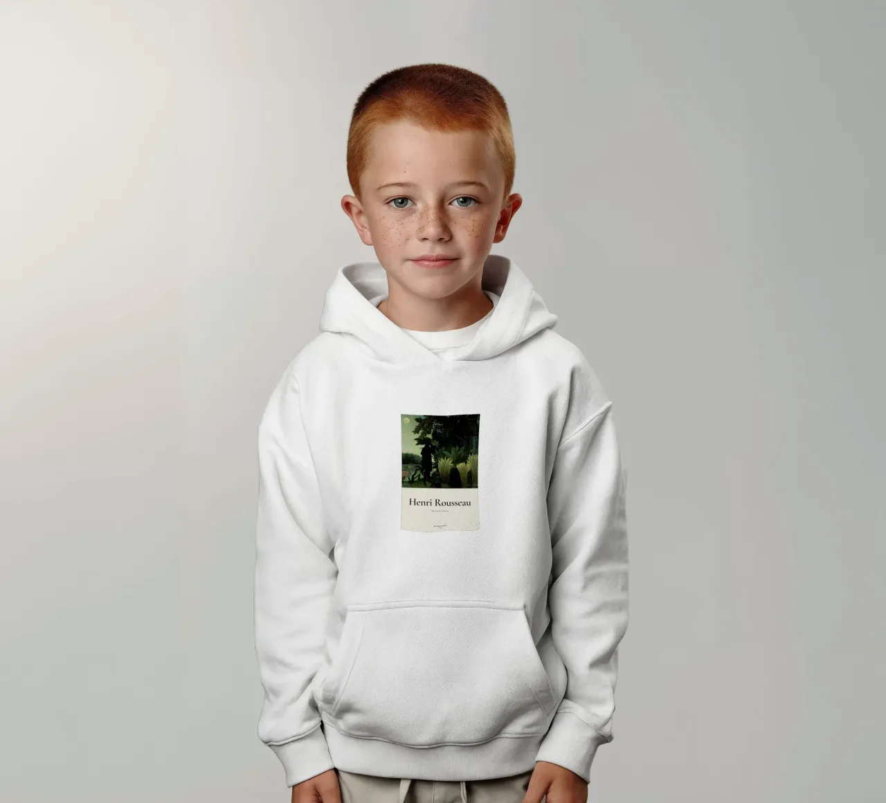 Rousseau - The Snake Charmer felpa bambino con cappuccio da ARTOTHEK