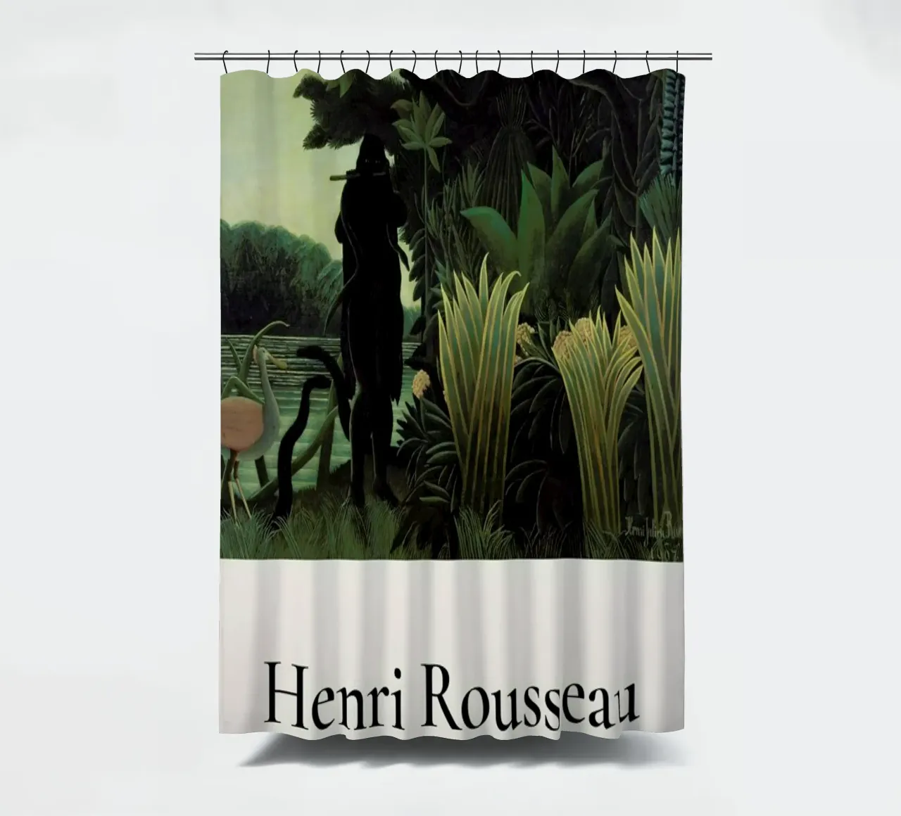 Rousseau - The Snake Charmer tenda da doccia da ARTOTHEK