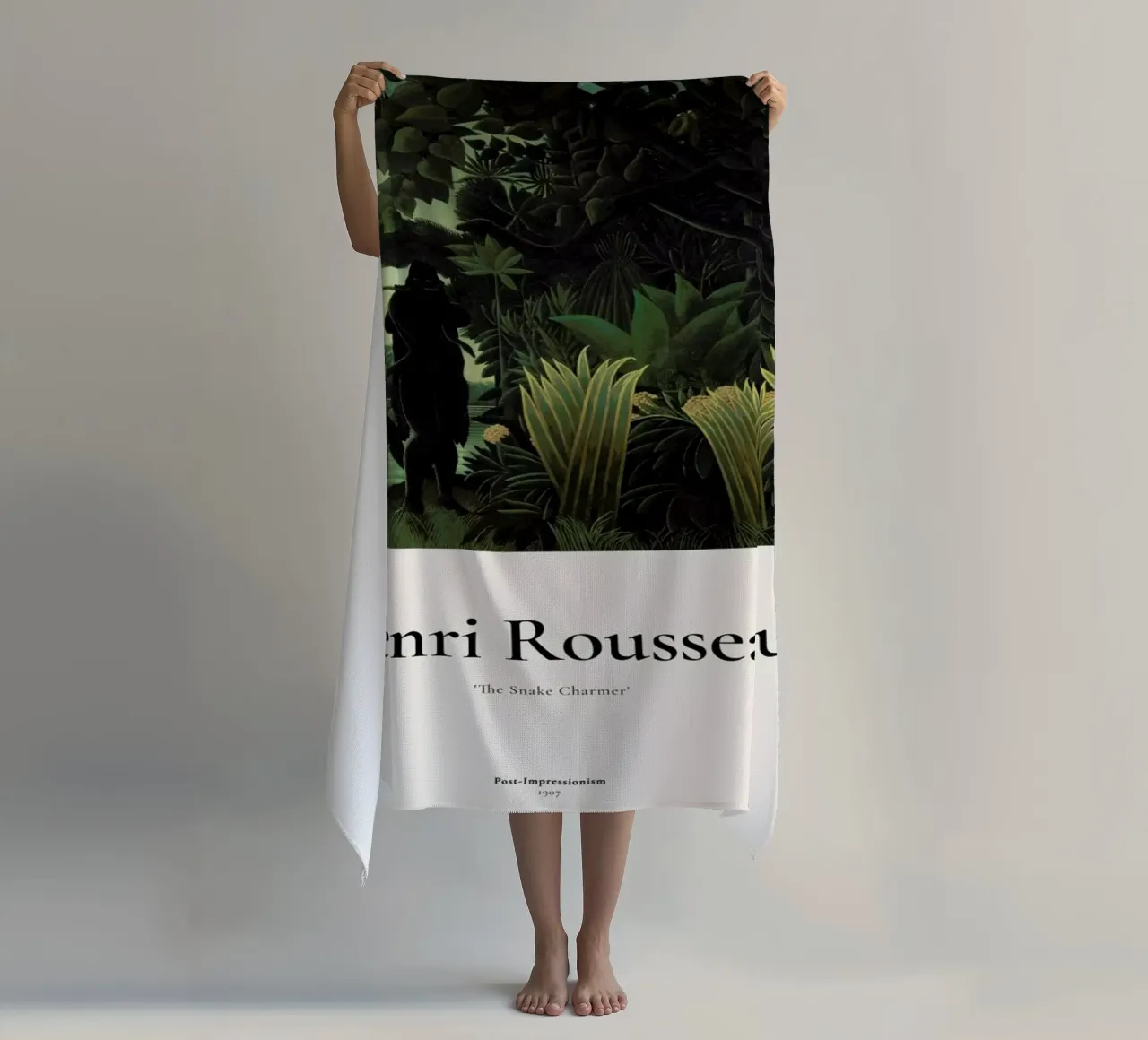 Rousseau - The Snake Charmer telo mare da ARTOTHEK