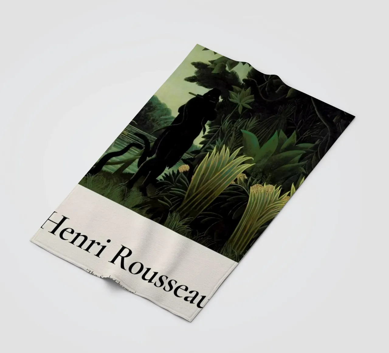 Rousseau - The Snake Charmer coperta in pile da ARTOTHEK