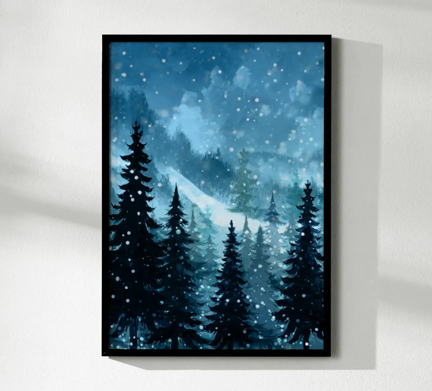 Winter Night poster da Nadjaa