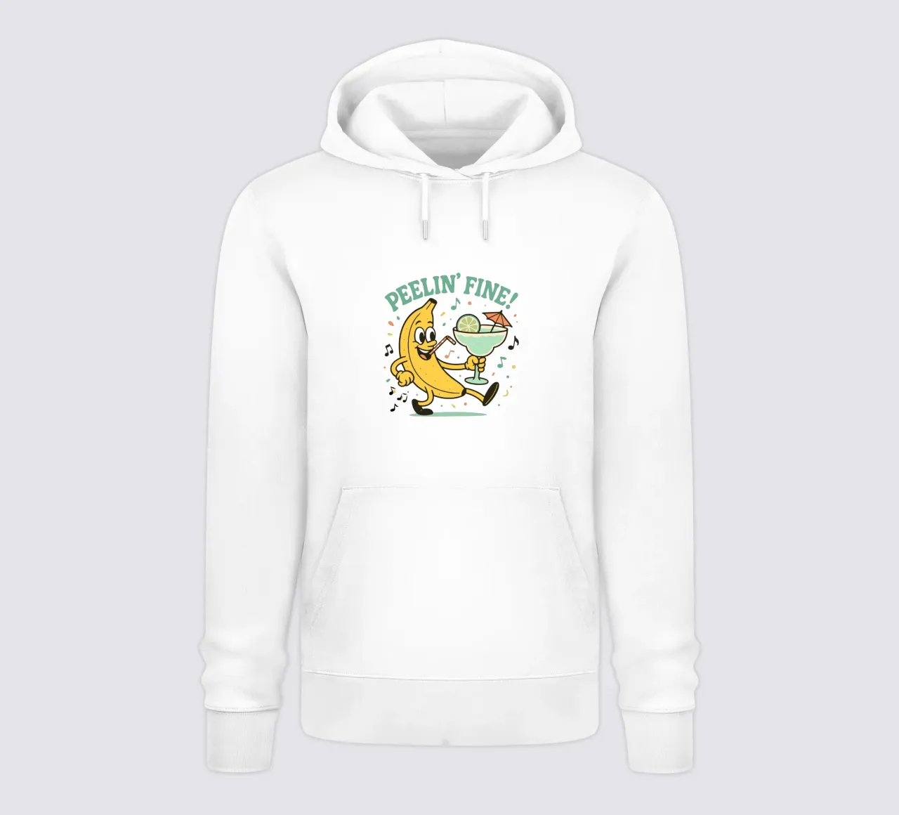Peelin’ Fine felpa con cappuccio da edsonramosart