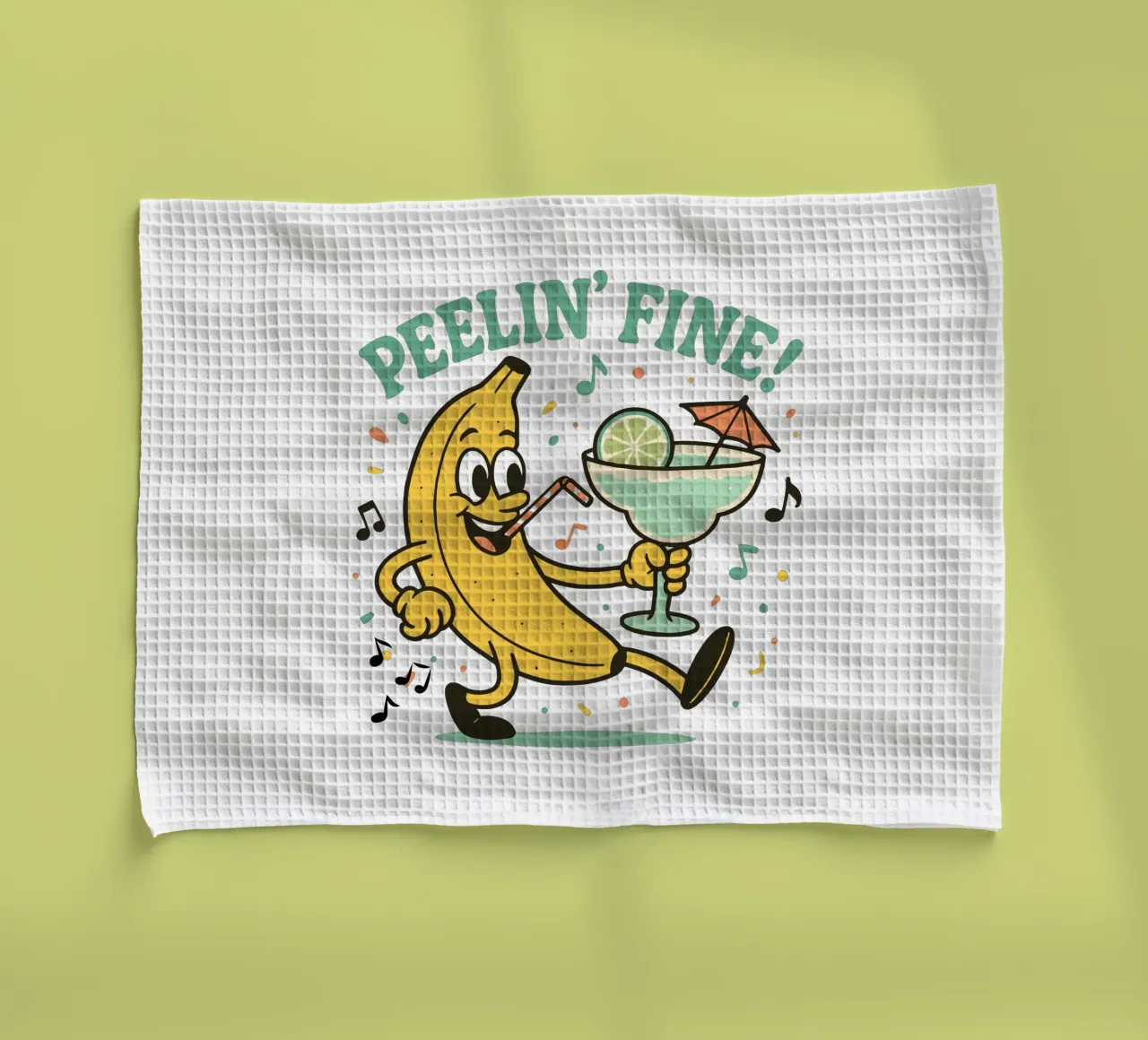 Peelin’ Fine canovaccio da cucina da edsonramosart