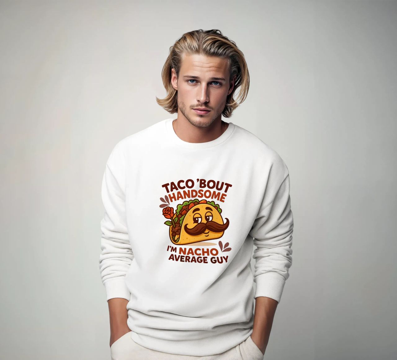 I'm nacho average guy felpa da edsonramosart
