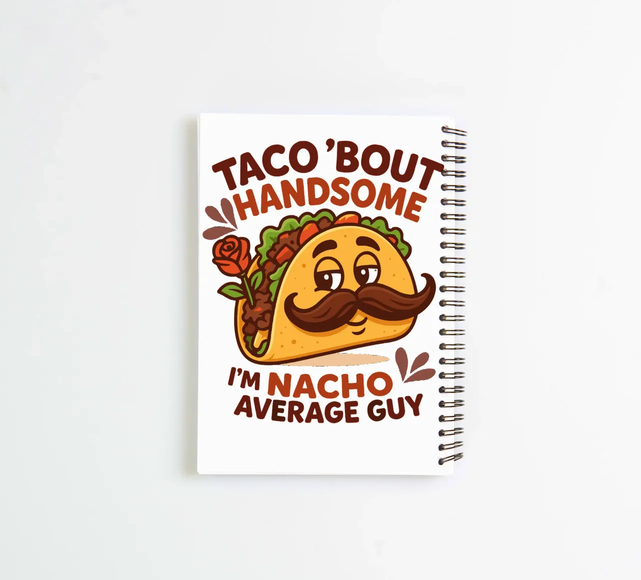 I'm nacho average guy carnet à spirale de edsonramosart