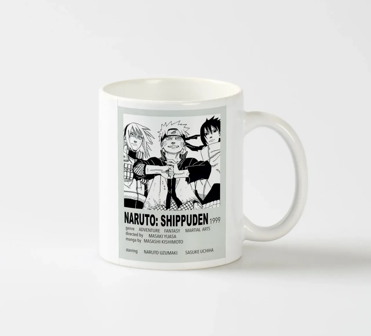NARUTO SHIPPUDEN  1999 tazza in ceramica da Totoya