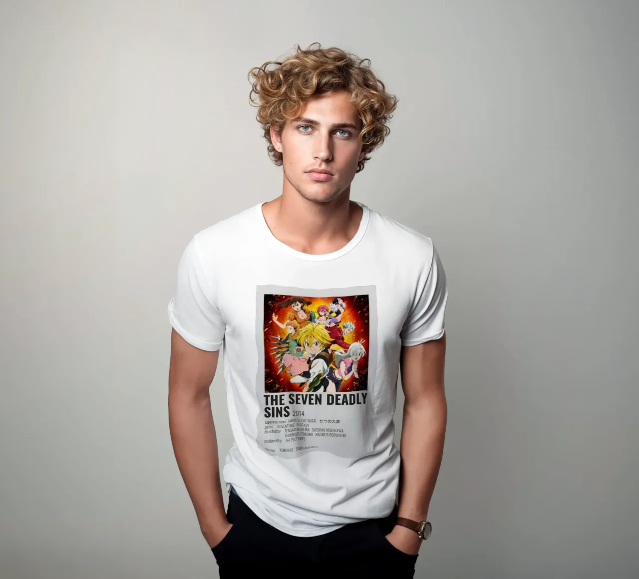THE SEVEN DEADLY SINS 2014 t-shirt da Totoya
