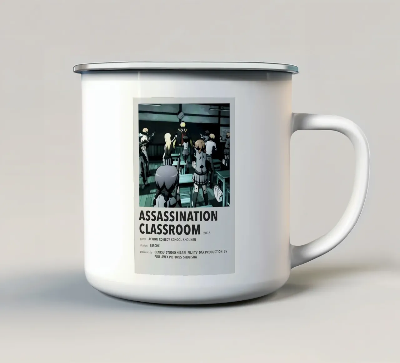 ASSASSINATION CLASSROOM 2015 tazza in smalto da Totoya