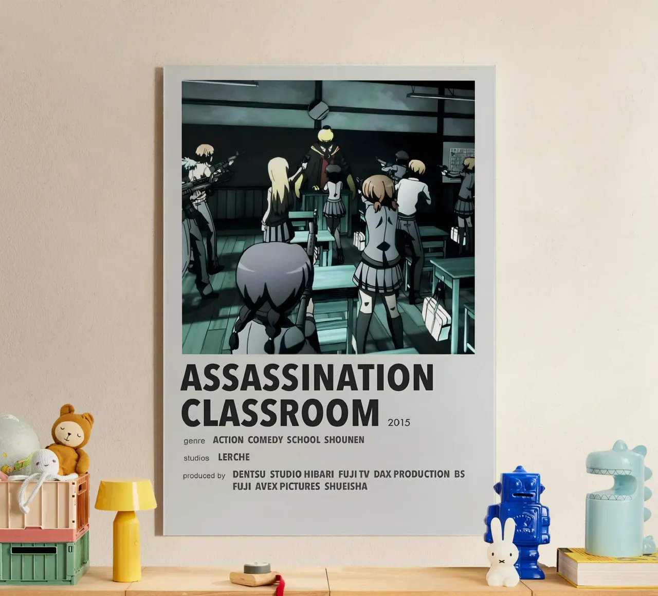 ASSASSINATION CLASSROOM 2015 Acryl-Glas von Totoya