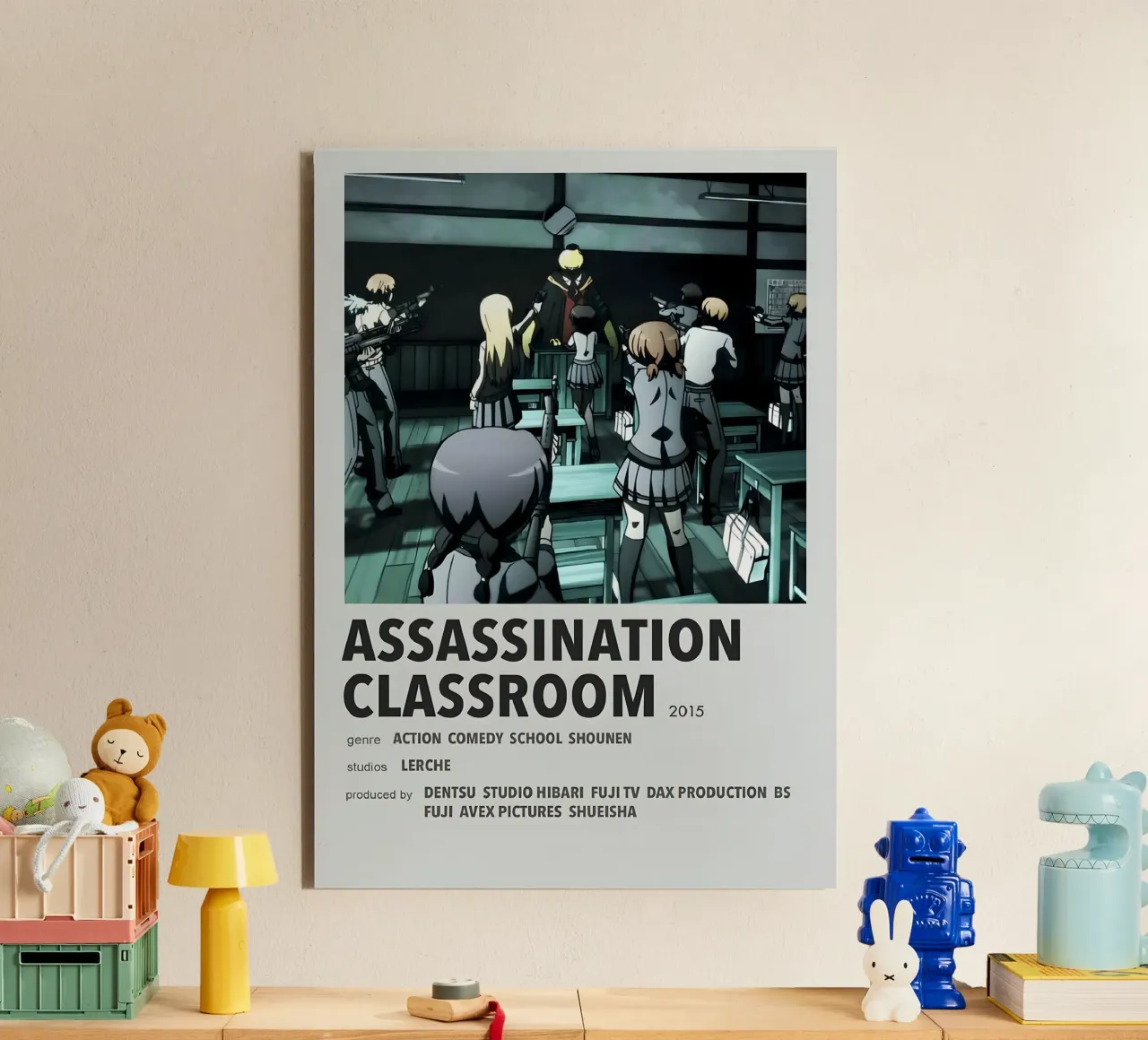 ASSASSINATION CLASSROOM 2015 alluminio dibond da Totoya