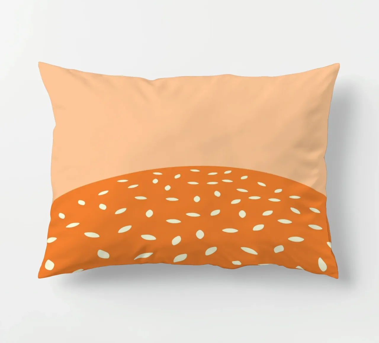 Bun with sesame seed cuscino da galihstudio