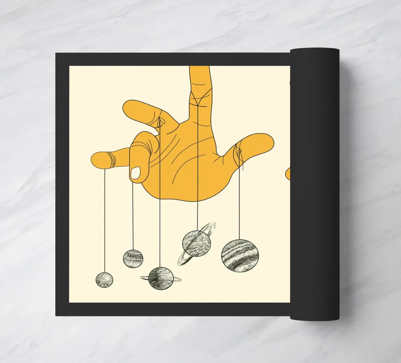Solar System deurmat van Nadjaa