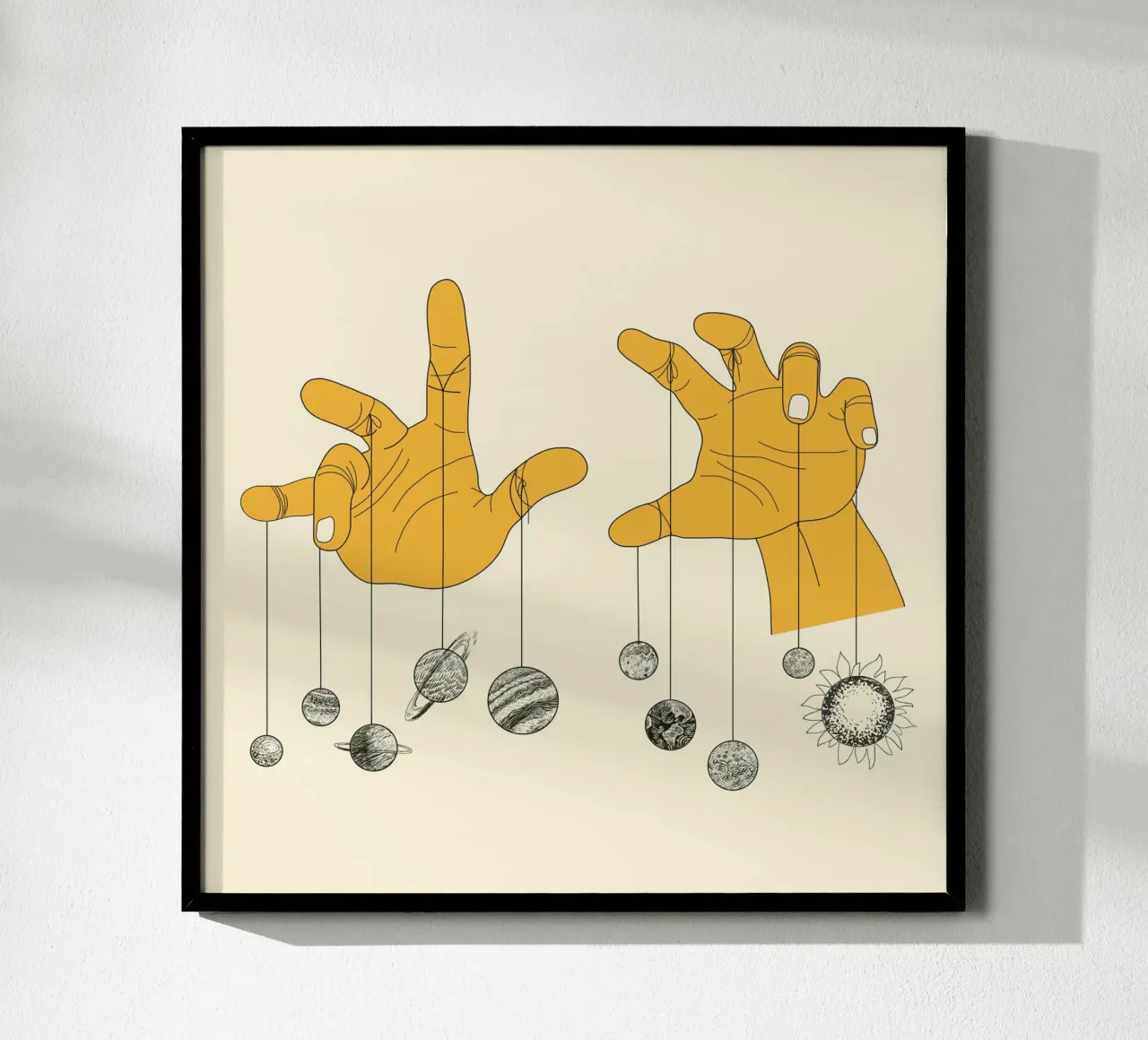 Solar System poster da Nadjaa