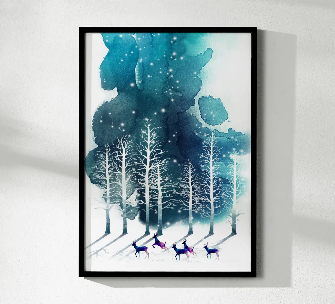 Winter Night 2 poster da Nadjaa