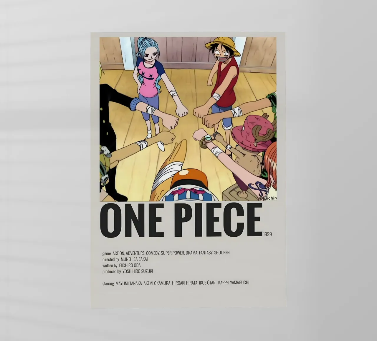 ONE PIECE  1999 pellicola backlit da Totoya