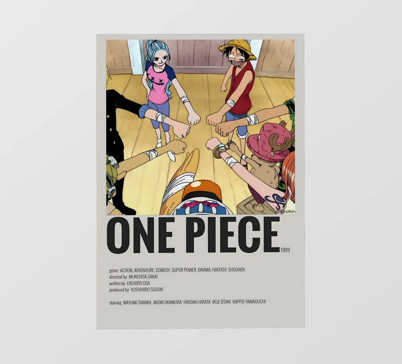 ONE PIECE  1999 pellicola backlit da Totoya