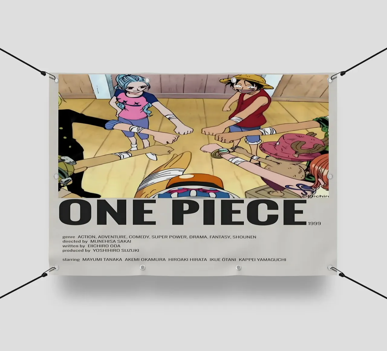 ONE PIECE  1999 telo in pvc da Totoya