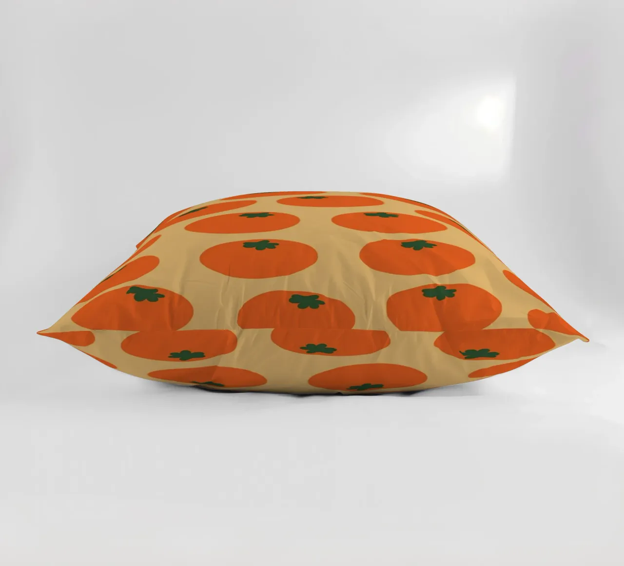 Retro Orange Repeat cuscino da galihstudio