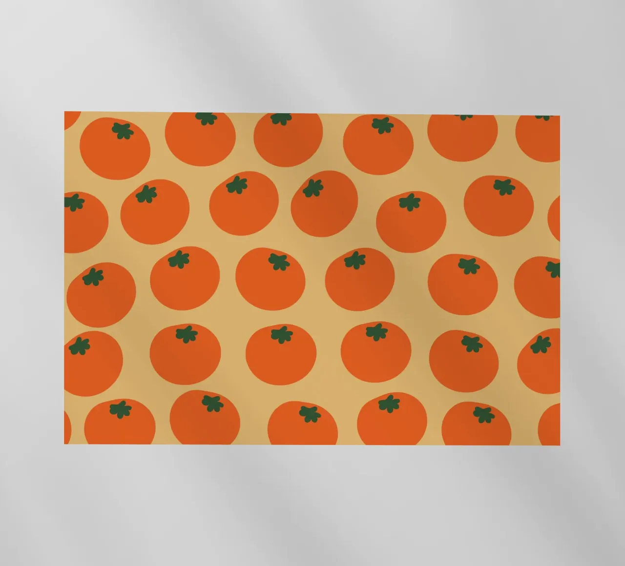 Retro Orange Repeat pellicola backlit da galihstudio