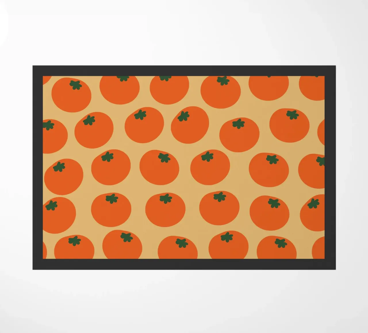 Retro Orange Repeat zerbino da galihstudio