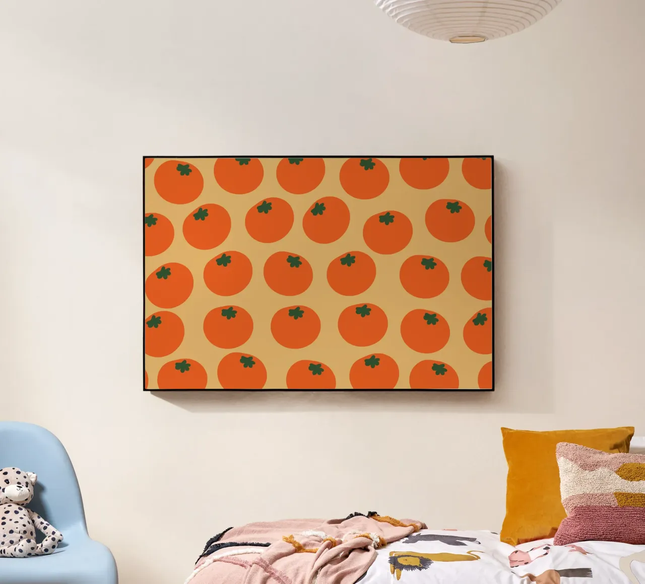 Retro Orange Repeat plexiglass da galihstudio