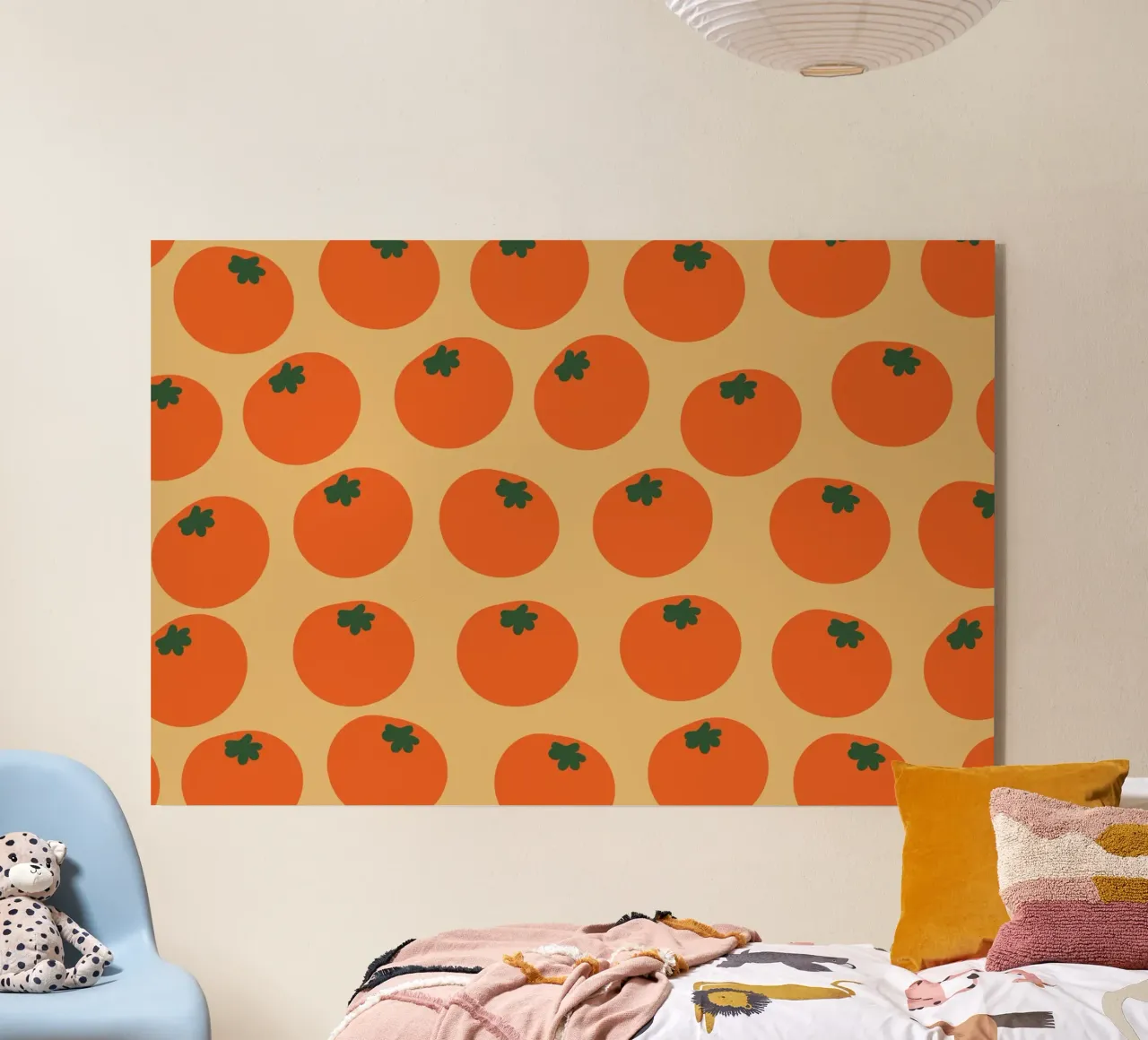 Retro Orange Repeat plexiglass da galihstudio