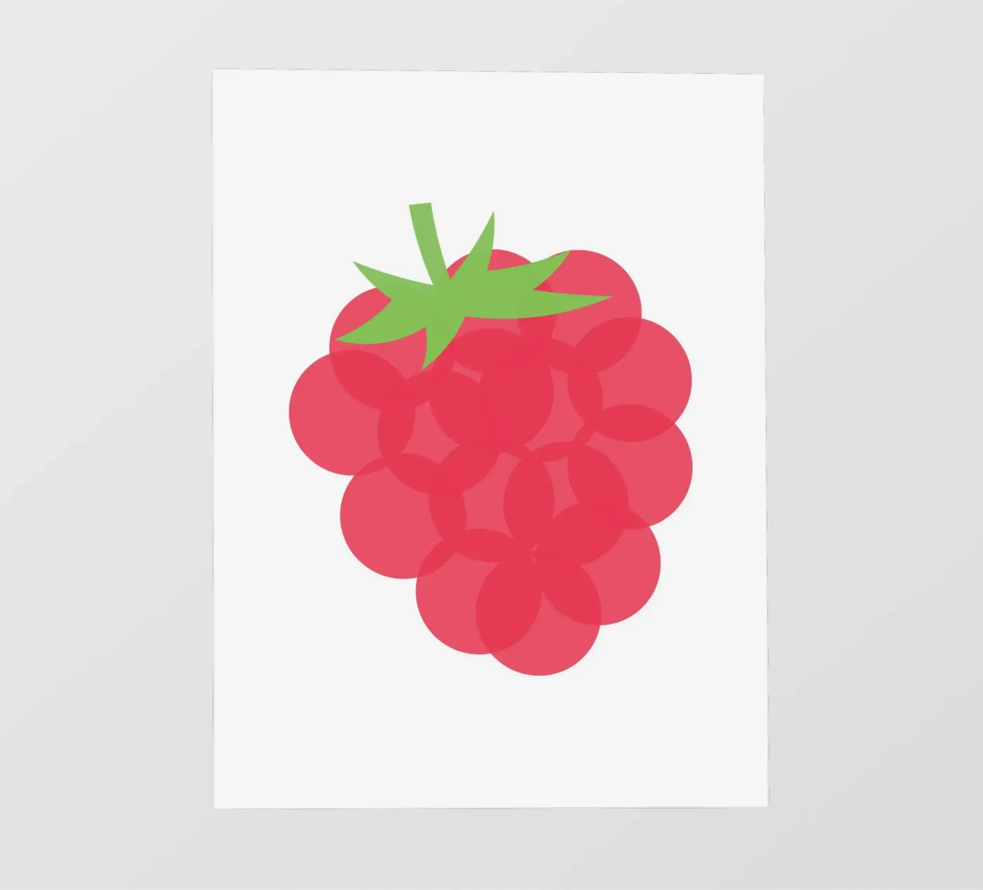 Raspberry overlay pellicola backlit da galihstudio