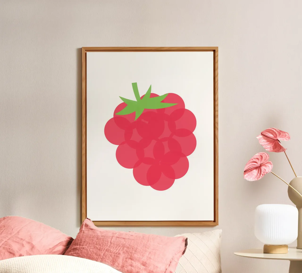 Raspberry overlay aluminio dibond de galihstudio