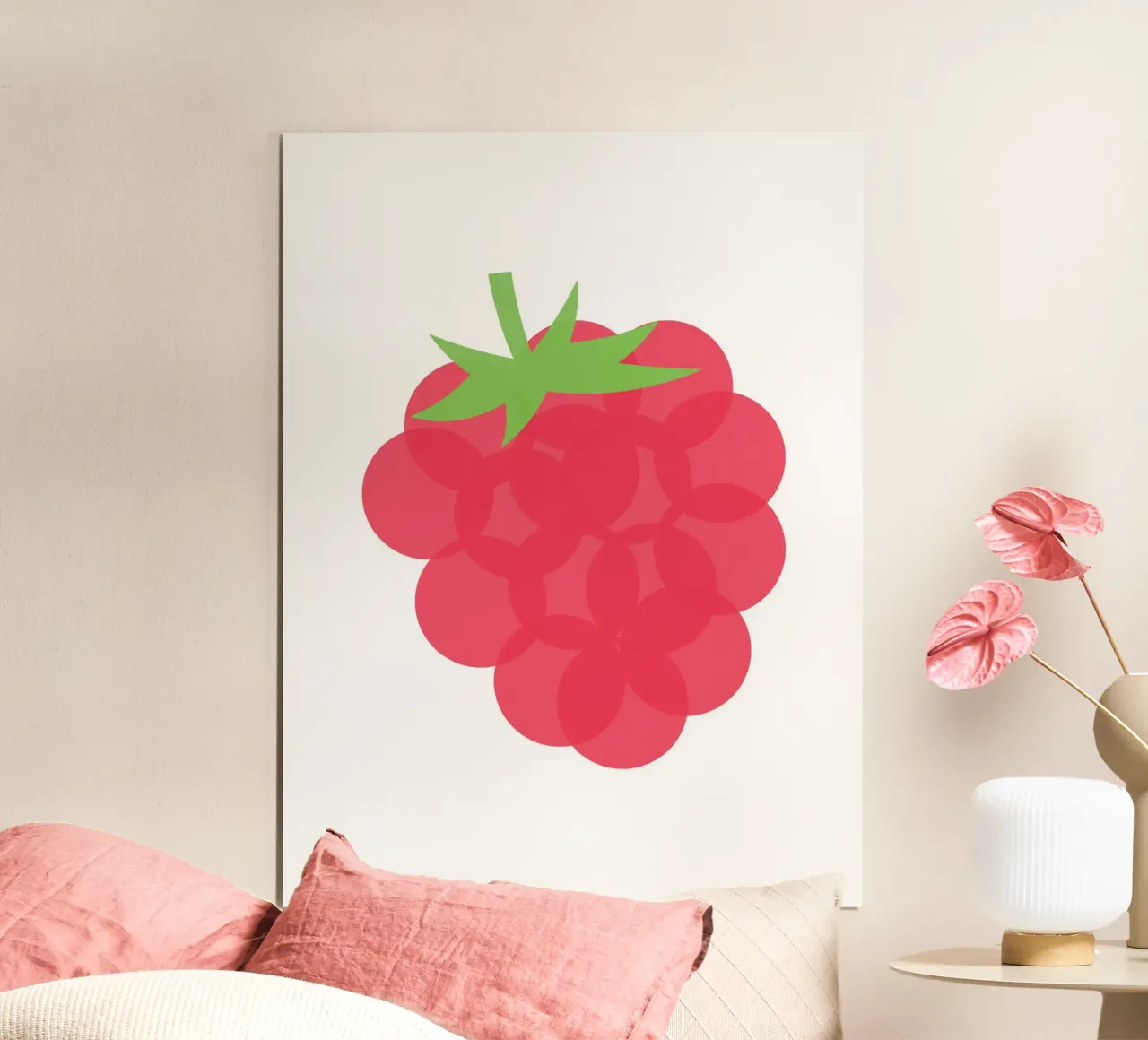 Raspberry overlay carta hahnemühle da galihstudio