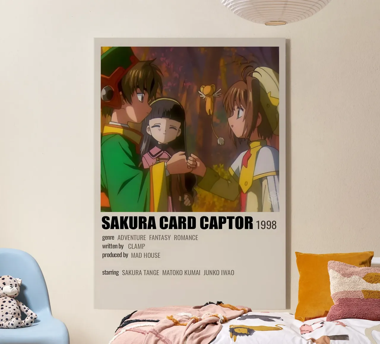 SAKURA CARD CAPTOR 1998 plexiglass da Totoya
