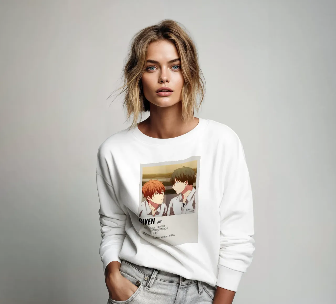 GIVEN 2019 sudadera de Totoya