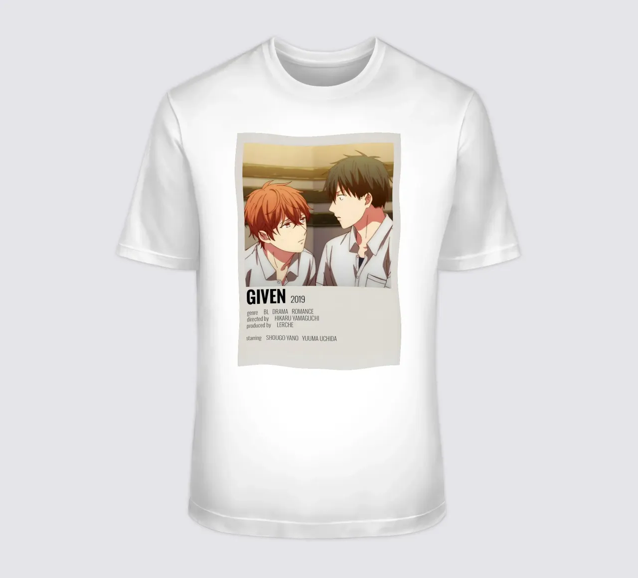 GIVEN 2019 t-shirt da Totoya