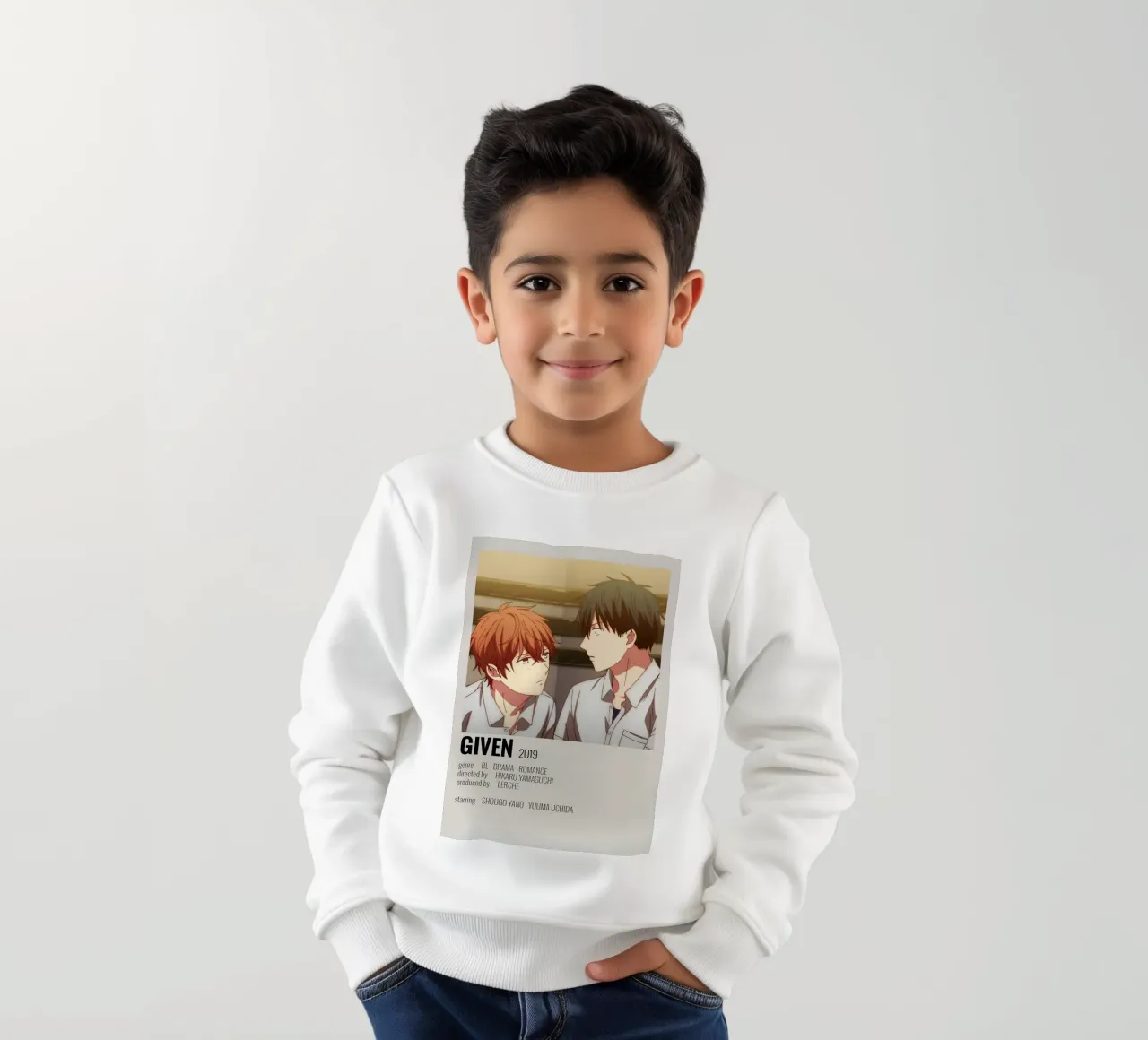 GIVEN 2019 felpa bambino da Totoya