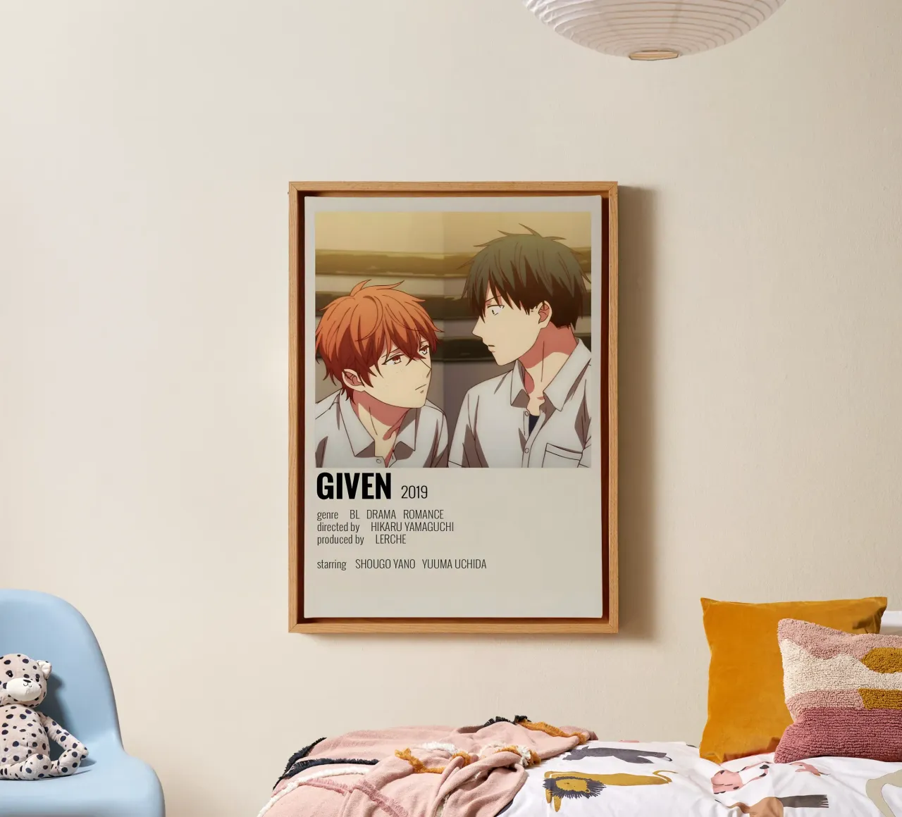 GIVEN 2019 tela con Cornice a cassetta da Totoya
