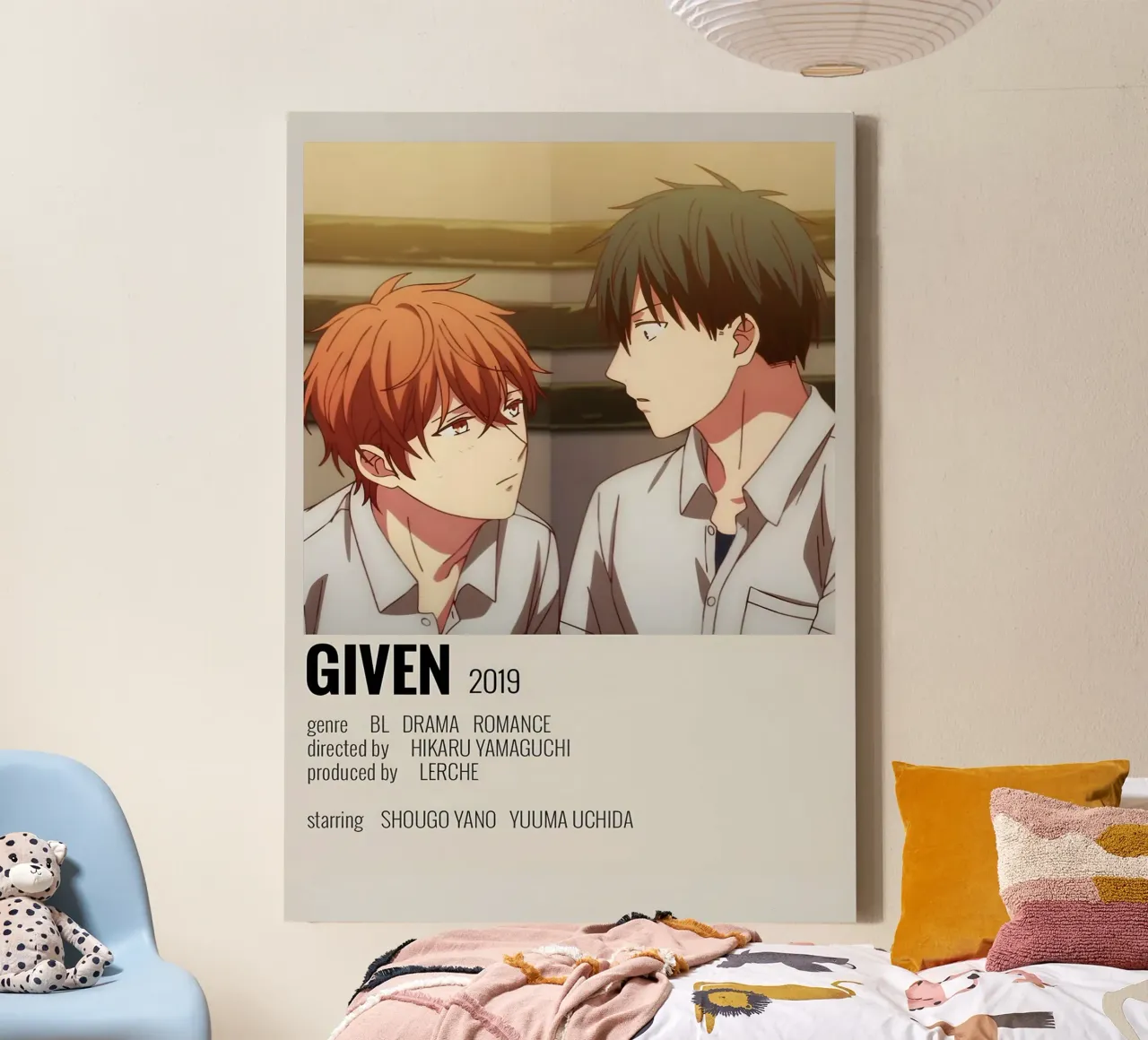 GIVEN 2019 tela con Cornice a cassetta da Totoya