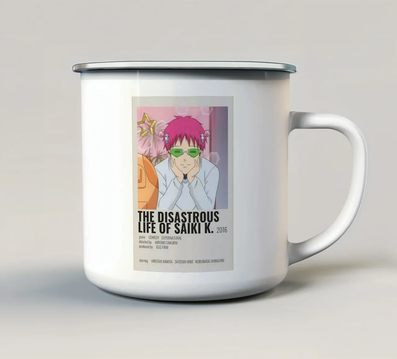 THE DISASTROUS LIFE OF SAIΚΙ Κ. 2016 tazza in smalto da Totoya