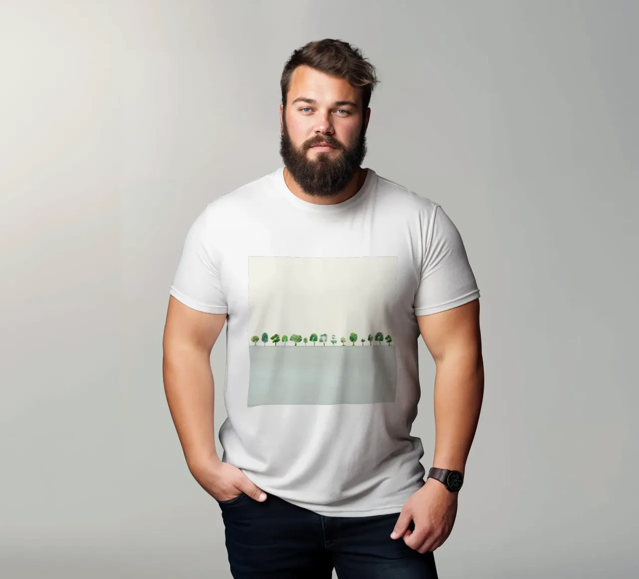 A Row Of Trees t-shirt da Nadjaa