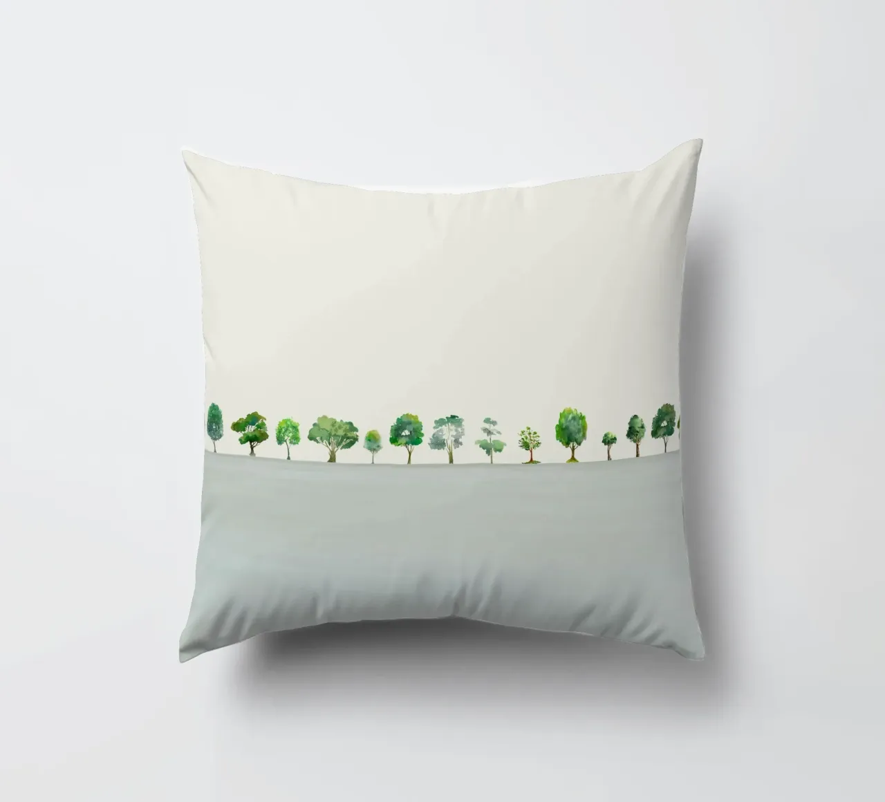 A Row Of Trees cuscino da Nadjaa