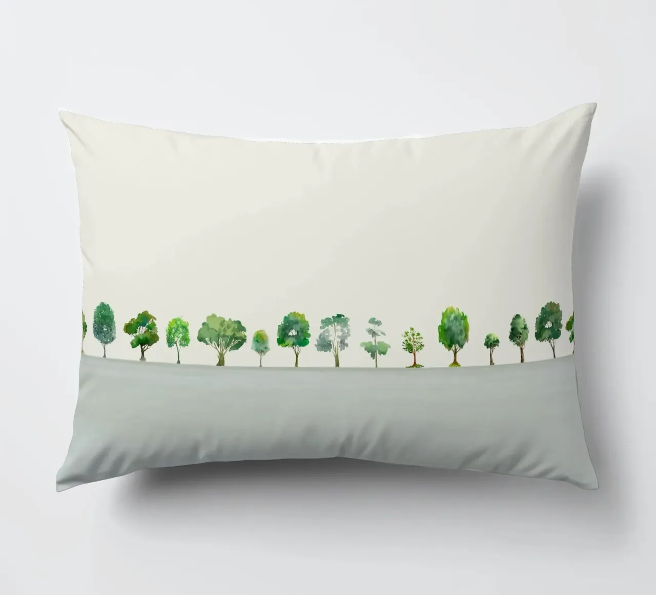 A Row Of Trees cuscino da Nadjaa