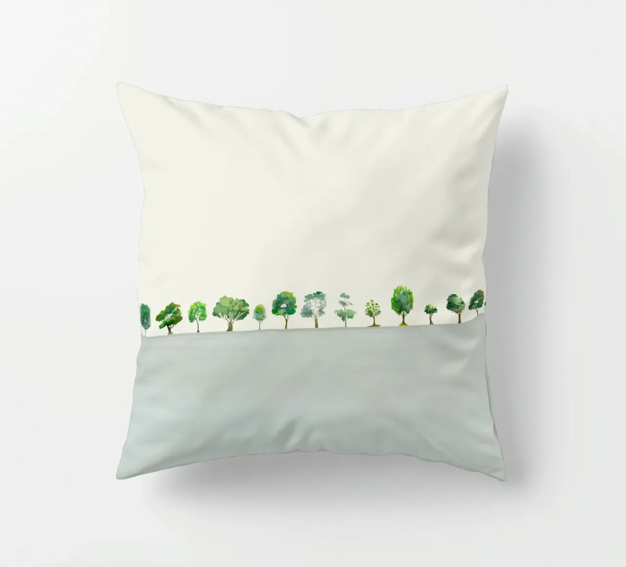 A Row Of Trees cuscino da Nadjaa