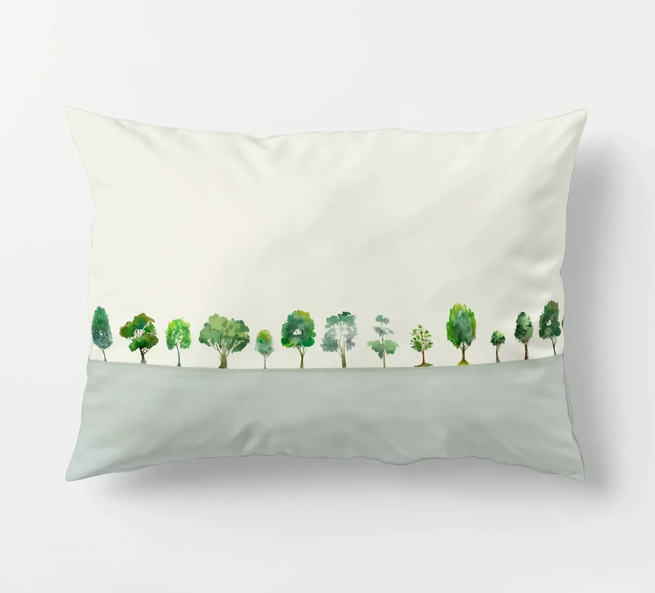 A Row Of Trees cuscino da Nadjaa