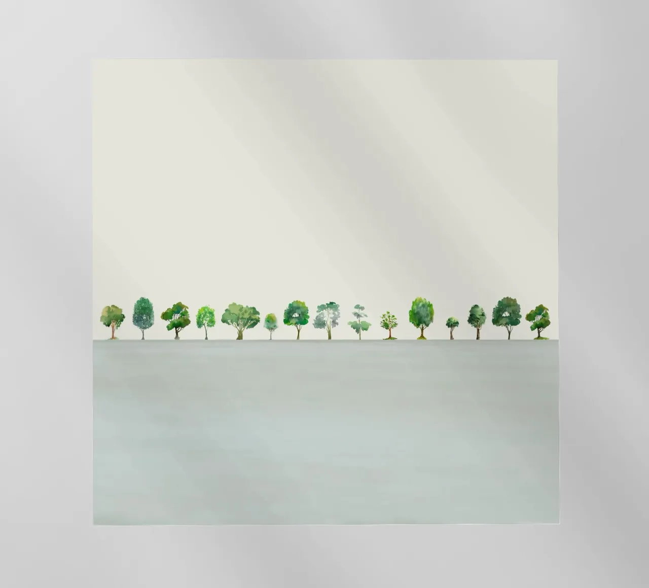 A Row Of Trees pellicola backlit da Nadjaa