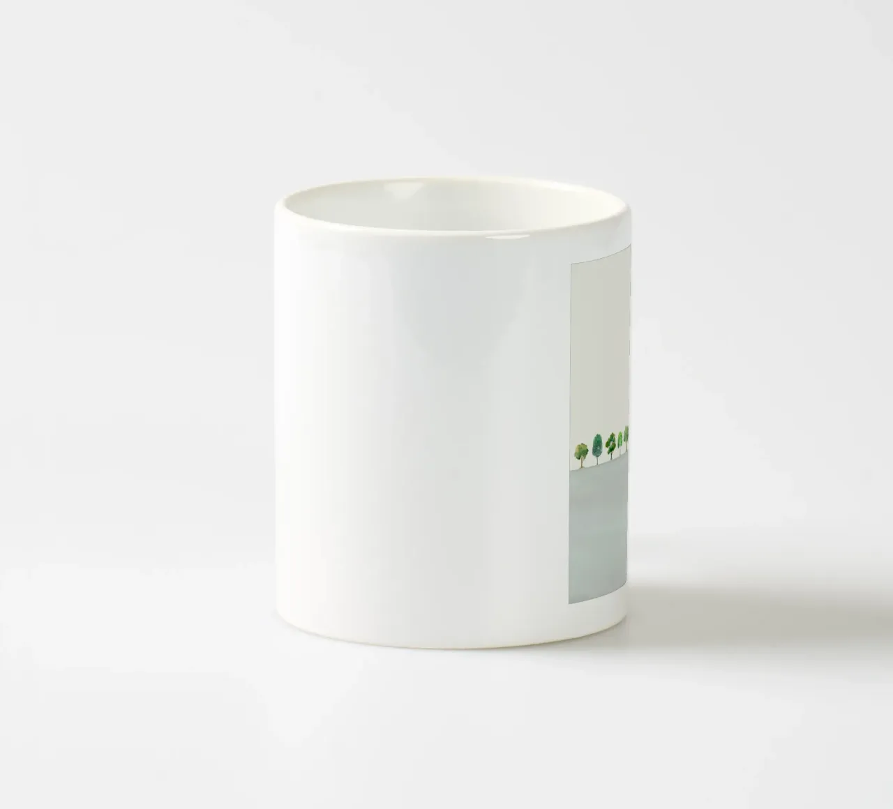 A Row Of Trees tazza in ceramica da Nadjaa