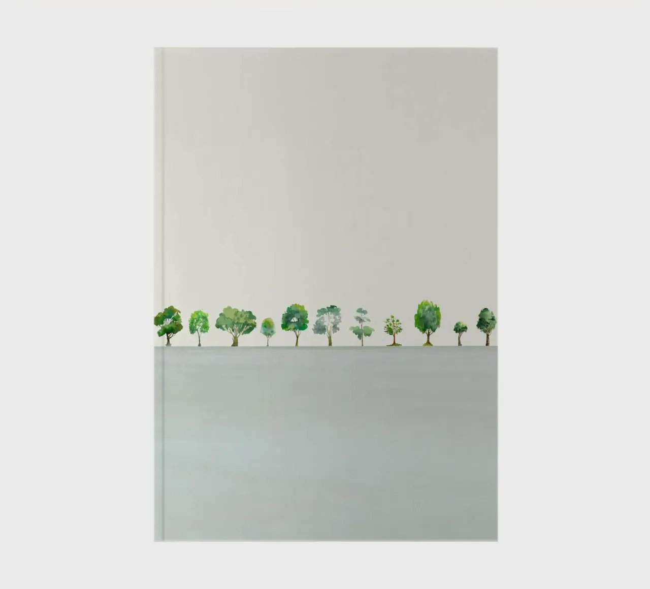 A Row Of Trees notebook by Nadjaa
