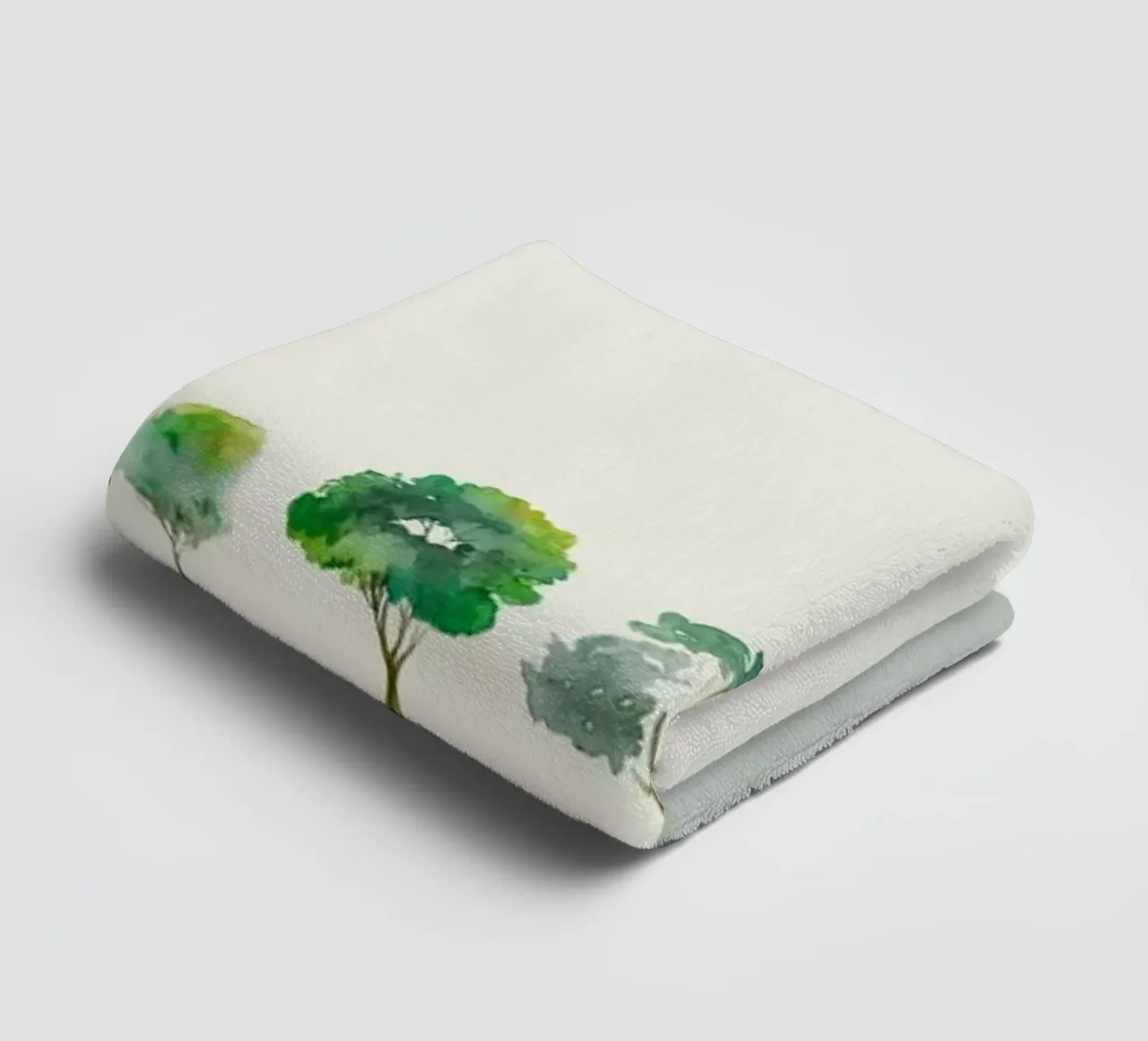 A Row Of Trees asciugamano da bagno da Nadjaa