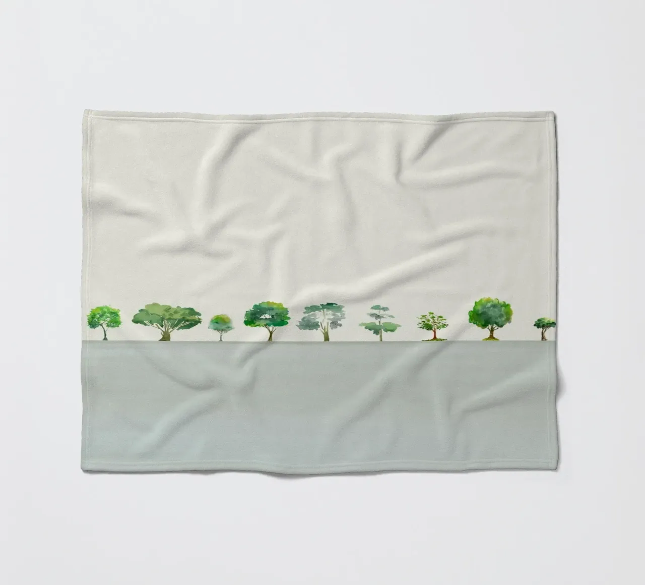 A Row Of Trees coperta in pile da Nadjaa