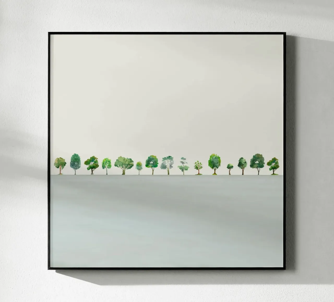A Row Of Trees plexiglass da Nadjaa