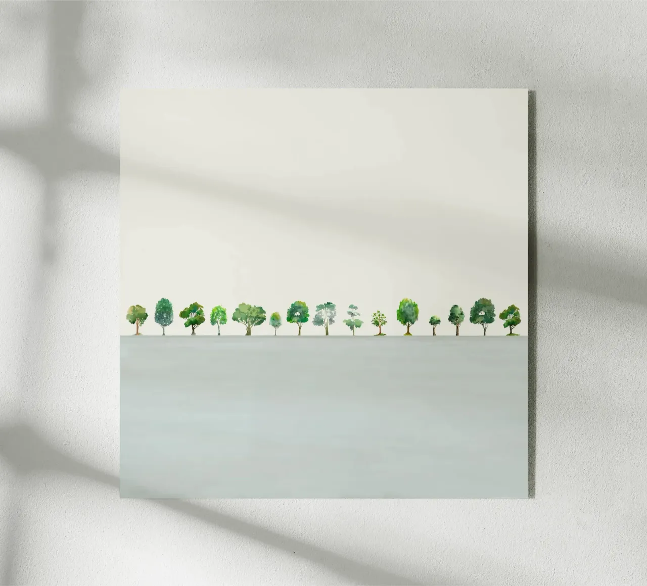 A Row Of Trees plexiglass da Nadjaa