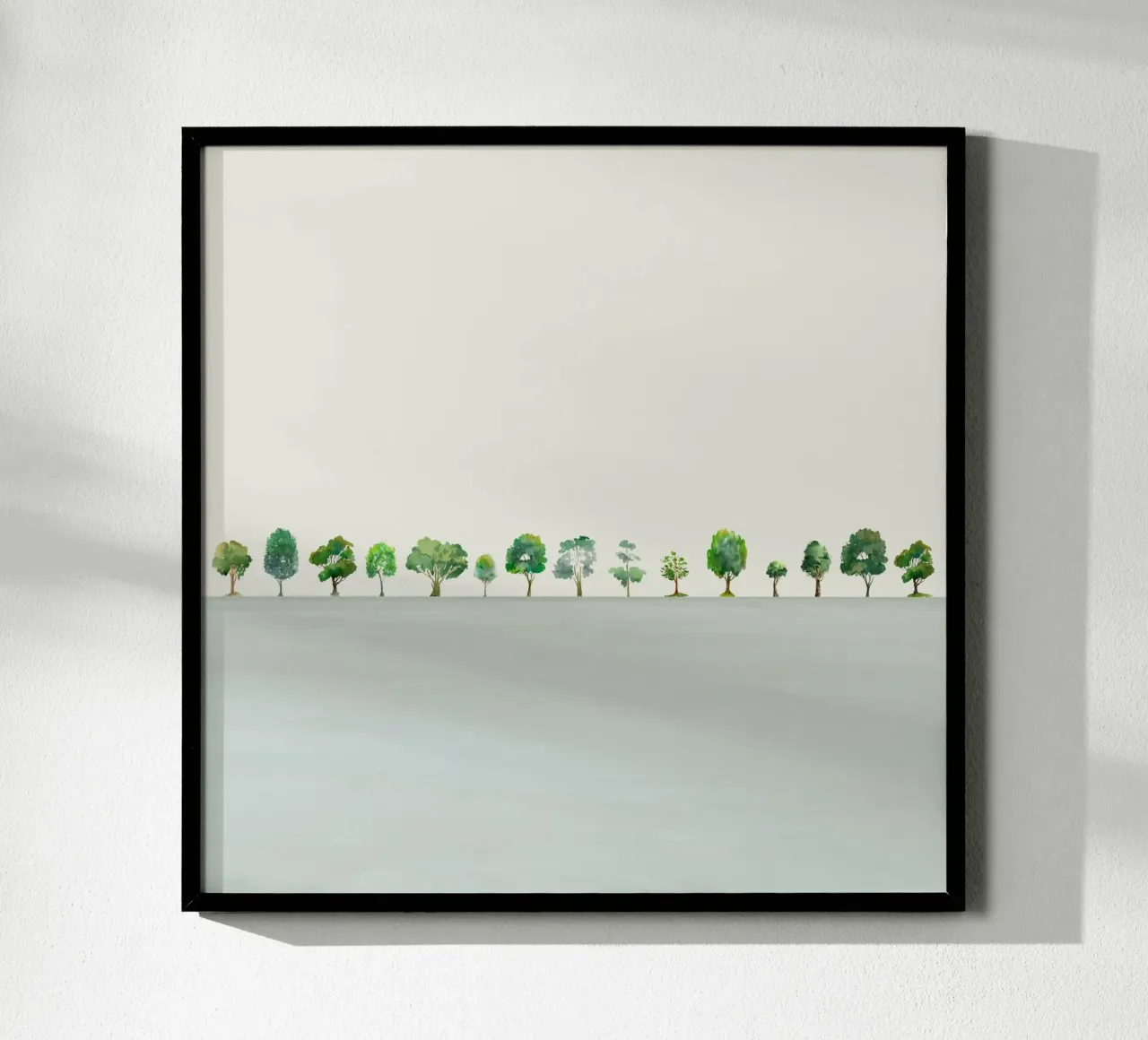 A Row Of Trees carta hahnemühle da Nadjaa